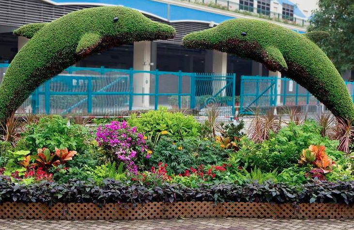 বাগানে টপিয়ারি