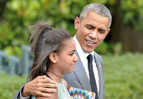 ওবামা কন্যা