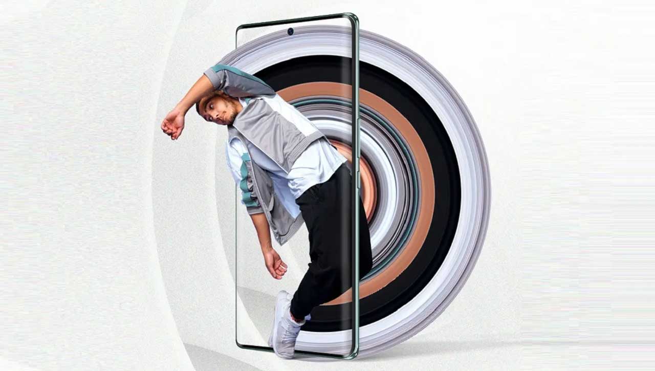বাঁকানো ডিসপ্লে ফোন