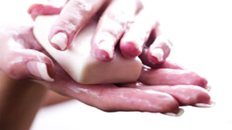 সাবান ব্যবহার