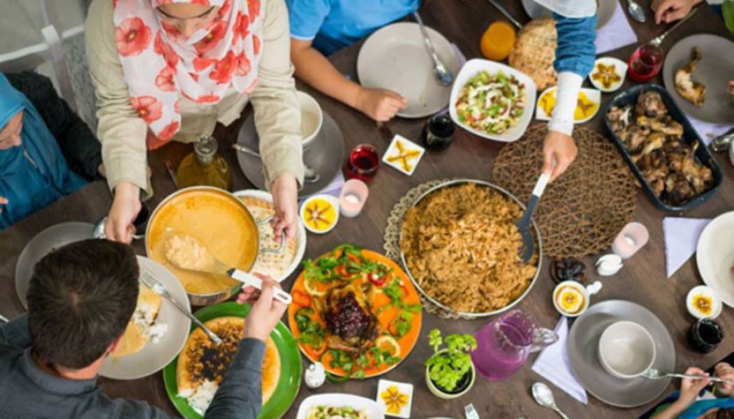 মসলাদার ভাজা খাবার