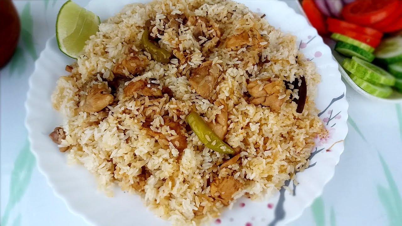 মুরগির মাংসের তেহারি