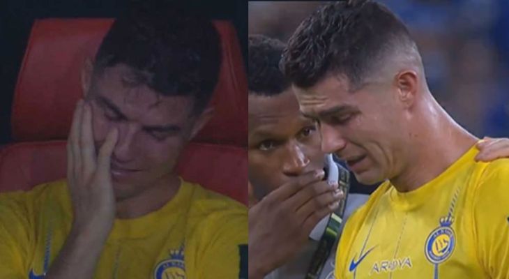 কাঁদলেন রোনালদো