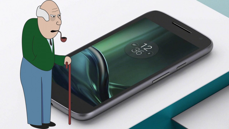 বয়স্কদের স্মার্টফোন