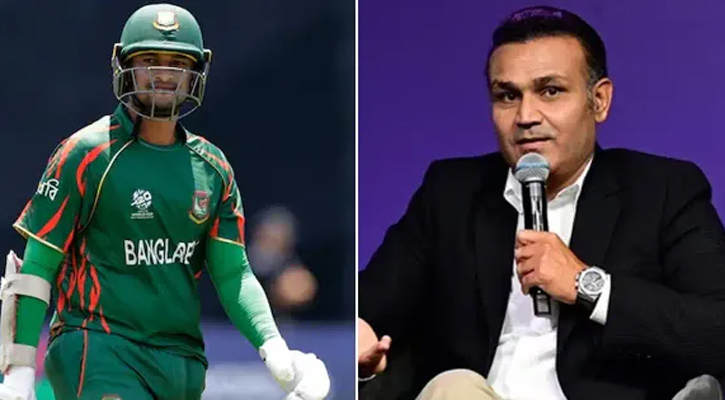 সাকিব - শেবাগ