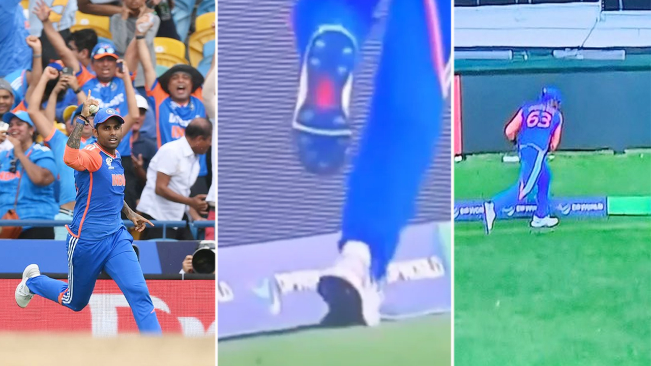 সূর্যকুমারের ক্যাচ