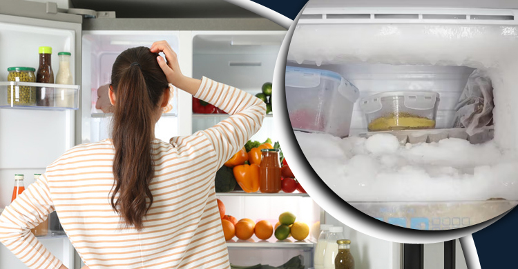 ফ্রিজে অতিরিক্ত বরফ