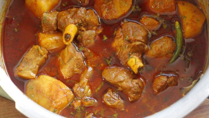 মাটন শ্যাংক তৈরি 