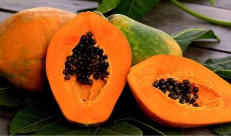 ripe papaya